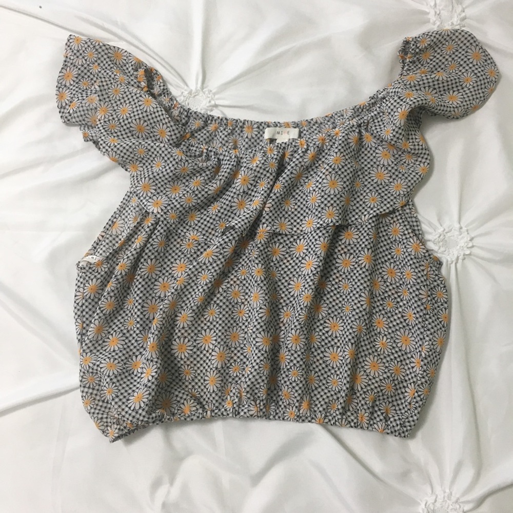 Sunflower Crop Top